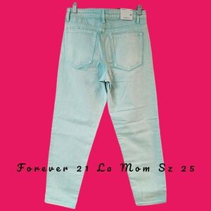 Forever 21 Mom Fit Jeans Women's Sz 25